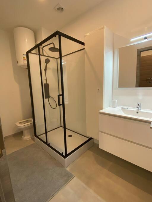 1-E Superbe Appartement Lumineux Charleroi Exterior photo